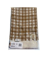 Timberland Wheat &amp; Ivory Buffalo Plaid Unisex Winter Scarf  New with Tags - $238.30 MXN
