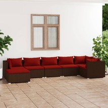  Patio Lounge Set Brown, Cinnamon Red - $16,392.02 MXN