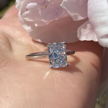 Igi Glanzschliff 2Ct Kunstdiamanten Grown Diamant Solitaire Verlobungsri... - $1,192.25