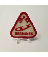 Vintage USFSA Beginner Figure Skating Triangular Embroidered Patch 2&quot;x2&quot; - £8.60 GBP