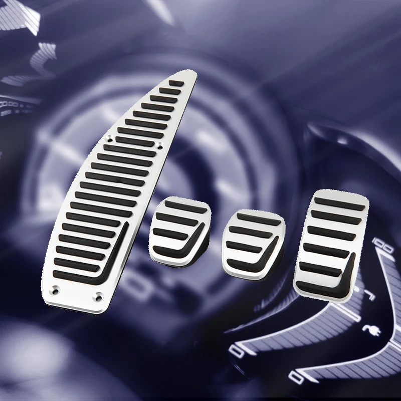 Car Footrest Clutch Brake Gas Accelerator Car Pedal Pad for VOLVO S40 V4... - £24.22 GBP+