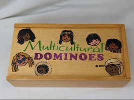 Multicultural Dominoes Wooden Game OTC - £18.05 GBP