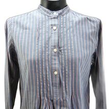 Ralph Lauren Jeans Co Blue Red Striped Pintucks Pullover Tunic Top - Wom... - $17.05