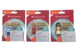 Mega Construx American Girl Miniatures Lot of Three Girls Set FDY94 FDY93 FDY92  - £11.56 GBP