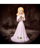 Enesco Growing Up Birthday Girls Figurine 9 Year Old Vintage 1981 Blonde... - €16,43 EUR