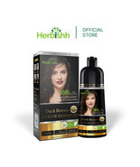Herbishh Magic Hair Color Dye Shampoo 500ML - Dark Brown - $25.00