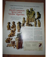  Vintage David Grossman Urchin Figurines Print Magazine Advertisement 1975 - £3.13 GBP