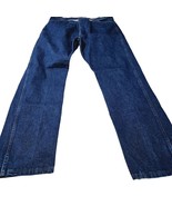 Vintage Wrangler Mens Jeans Blue Size 40 100% Cotton Button Zip Close Po... - $26.60