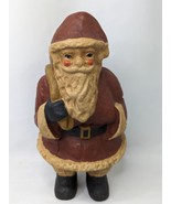 Santa Claus Figure Open Gift Bag Resin? 9 Inch - $49.95