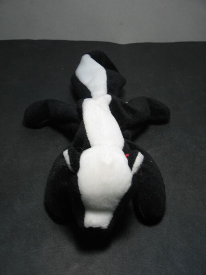 TY BEANIE BABY &quot;Stinky&quot; The Skunk 1995- Retired PVC Pellets - $5.99