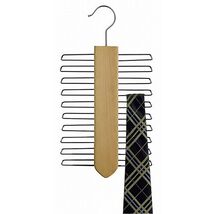 12.5" Natural Wood Vertical Multi Tie Hanger - $13.97