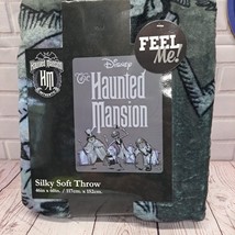 Disney The Haunted Mansion Hitchhiking Ghosts Soft Throw Blanket 46&quot; x 6... - $23.74