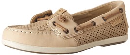 Sperry Top-Sider Women&#39;s Coil Ivy Linen Scale Emboss Boat Shoes STS80256... - $102.76