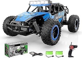 Remote Control Monster Truck All Terrain Headlights 2 Rechargeable Batteries - £46.35 GBP