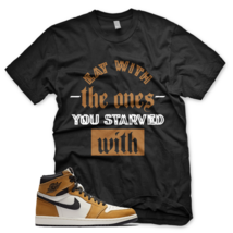 Black STARVED T Shirt J1 1 Rookie of the Year ROTY Wheat Golden Harvest - £21.25 GBP
