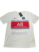 Lionel Messi Paris Saint-Germain Nike Name &amp; Number Fan Top White Size X... - $6.70