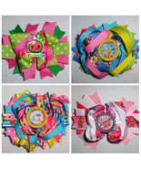 NEW Cocomelon Pw Patrol Pj Mask Girls 5-Inch Hair Bow Clip - $8.76 CAD