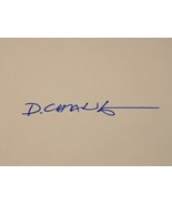 Doug Chiang Star Wars, Forrest Gump, The Mask Signed Card - £7.85 GBP