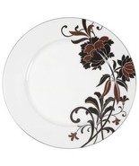 Mikasa Cocoa Blossom Salad Plate Peony 8&quot; SL170 Brown Floral Accent - $12.80