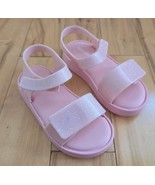 Mini Melissa Jump Jelly Sandal Pink Sparkle Toddler Sz 10 PVC Adjustable... - €25,67 EUR