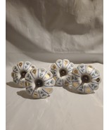 Victorian Style Lrg Ceramic Decorative Tie Backs. 4 1/2&quot; Wide 12&quot; Rnd 3&quot;... - $138.60