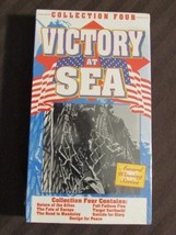 VICTORY AT SEA COLLECTION FOUR SEALED NTSC VHS AWARD WINNING WAR TV SERI... - $3.51