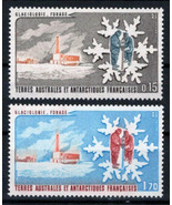 FSAT TAAF 105-106 MNH Glaciology Science Exploration Polar ZAYIX FSA-S0083M - $1.50