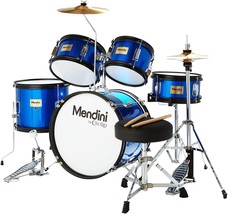 ﻿﻿﻿Mendini By Cecilio Kids Drum Set - Starter Drums Kit with Bass, Toms, Snare, - £264.24 GBP