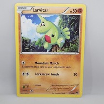 Pokemon Larvitar41/124 Fates Collide Common Basic Fighting TCG Card - £0.98 GBP