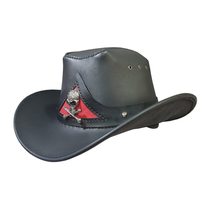 Rodeo King Cowboy Leather Hat - $250.00