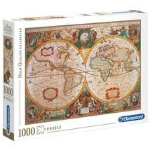 Clementoni Jigsaw Puzzle 1000pcs - Old Map - $52.17