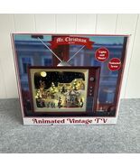 Mr. Christmas  Animated &amp; Musical Vintage Television - NEW OPEN BOX - $129.99