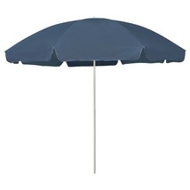  Beach Parasol Blue Polyester Large UV-resistant materials - $113.49