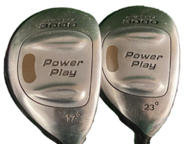 Power Play System 3000 Hybrid Set 2H/17* 4H/23* RH Ladies Graphite New Grips - £44.80 GBP