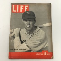 VTG Life Magazine April 1 1940 The Spring Training of Rookie Rucker, Newsstand - £15.18 GBP