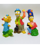 Simpsons Camping Figures Vintage 1990 Matt Groenig TCFFC - £8.03 GBP