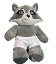 Build A Bear Rachel  Raccoon Plush In White Shorts  - $14.90