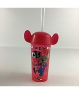 Chuck E Cheese Collectors Cup Soccer Player Mouse Sports Bottle Straw 20... - $14.80