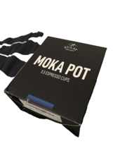 3 Espresso Cups Coffee Moka Pot Stovetop Espresso Maker Zulay Kitchen Gr... - £4.40 GBP