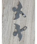Lot of 2 Bat Dragon Creature Pendants Brand New - $190.06 MXN