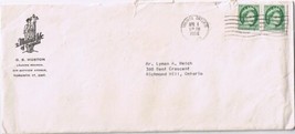 Canada Letter Cover Mutual Life Of Canada /w Contents 1958 - £1.69 GBP