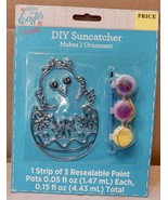 Suncatcher Ornament 4&quot;x 3&quot; DIY Easter Chick In Egg Easter With 3 Paints ... - £1.99 GBP