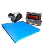 SellEton New NTEP (4&#39; x 4&#39;) 48&quot; x 48&quot; Industrial Floor Scale with Therma... - €1.693,77 EUR