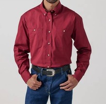 Wrangler George Strait Solid Long Sleeves Size XL TALL - €50,31 EUR