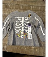 Unbranded Toddler Halloween Glow In The Dark Long Sleeve Shirt 12M - $343.94 MXN