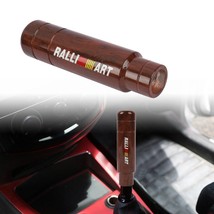 Brand New Universal 13CM Ralliart Aluminum Wood Manual Gear Stick Shift Knob Lev - £13.09 GBP