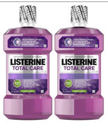 Listerine Total Care Anticavity Fluoride Mouthwash, Fresh Mint, 1 L (2 P... - £18.93 GBP