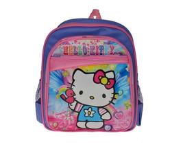 Hello Kitty Cartoon Character School Bag/Backpack (Pink/Purple) Kids/ FR... - £39.02 GBP
