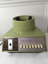 Waring avocado green 7-Speed Solid State Blender Motor Base Only S-14 11... - $13.00