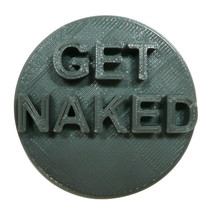 Get Naked Candy Heart Cookie Stamp Embosser Made In USA PR5476 - $3.99
